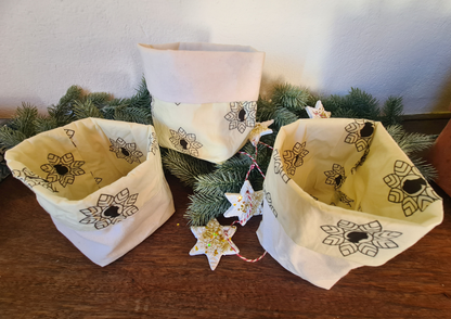 Corbeille en Tissue Oeko-Tex